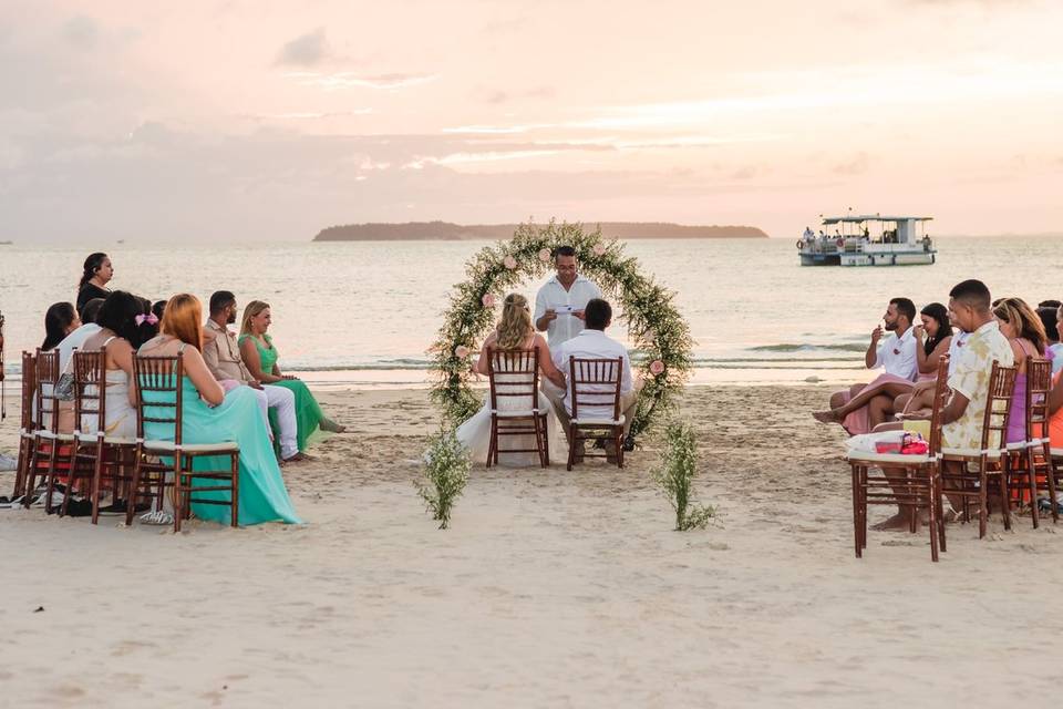 Casamento na praia