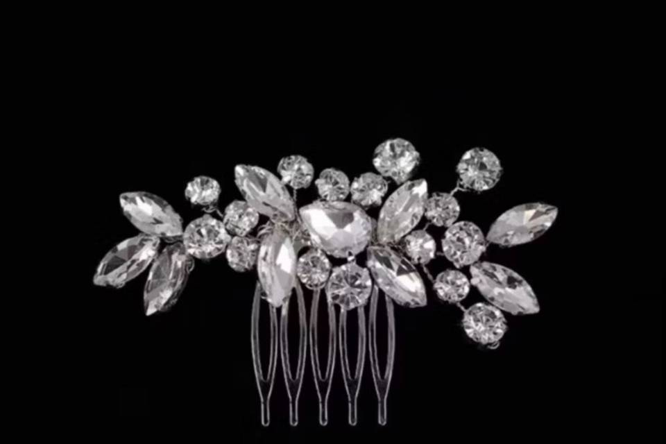 Arranjo strass prata