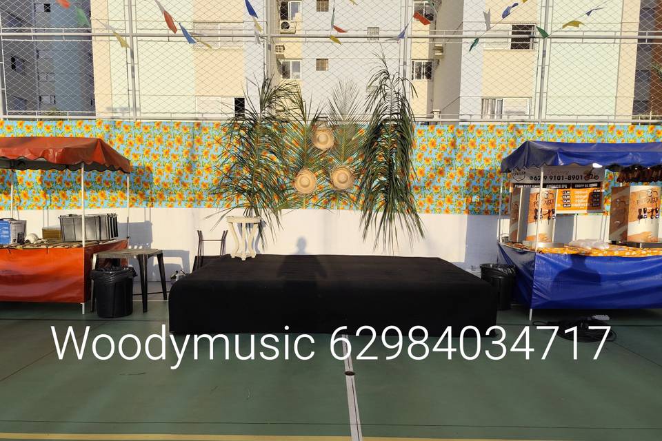 Palco pequeno