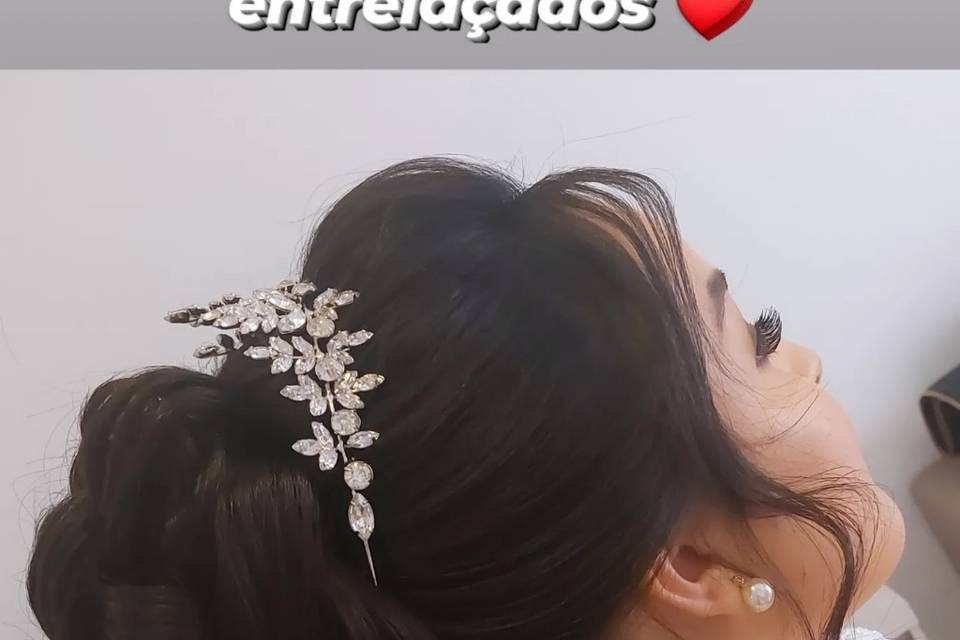 Noiva penteado