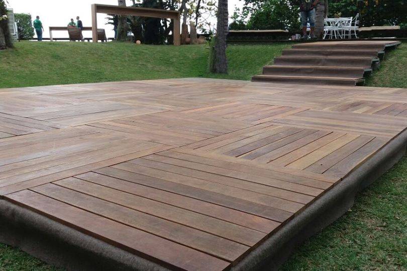 Pista de Dança com Piso Deck