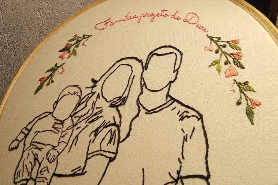 Retrato minimalista