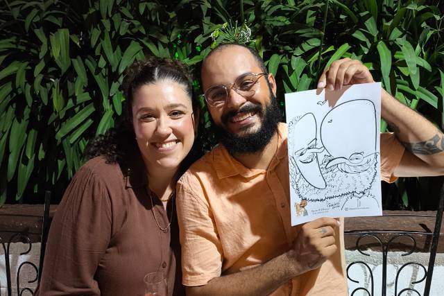 Arte feita na hora
