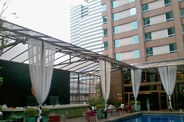 Cortinado e cobertura