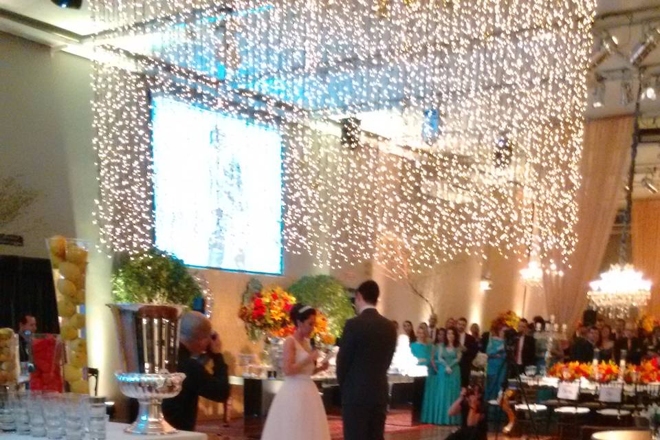 Pianista dança dos noivos