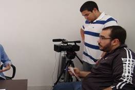 As filmagens em todos os momentos