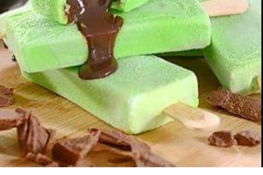 Paleta Menta com Chocolate