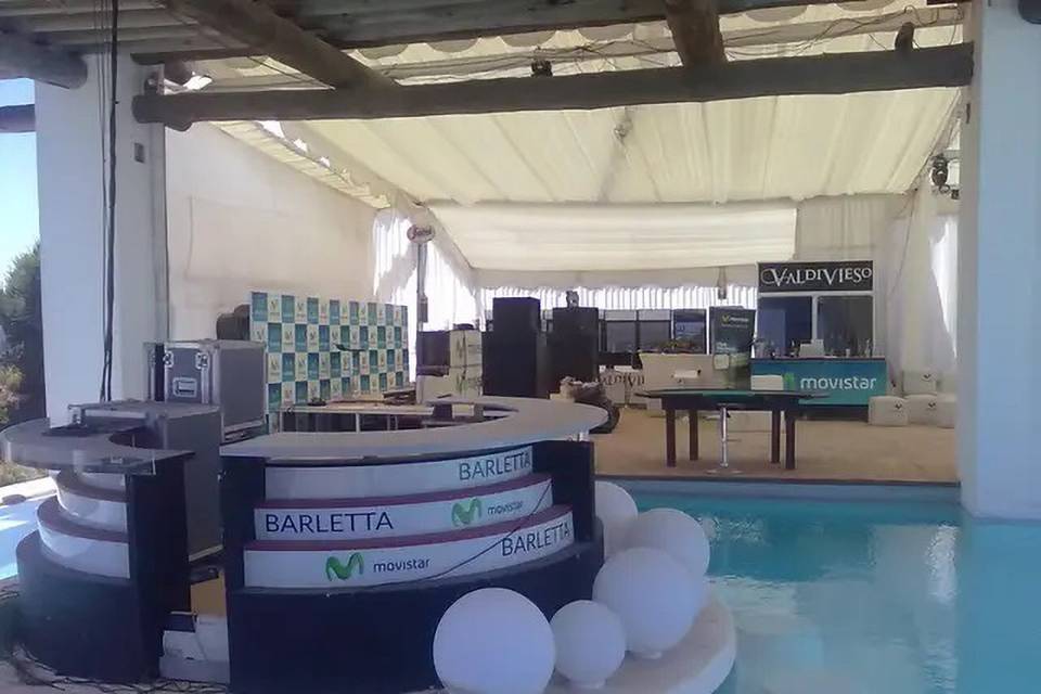 Festa na piscina