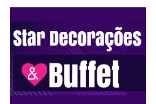 Logo Star Decorações & Buffet