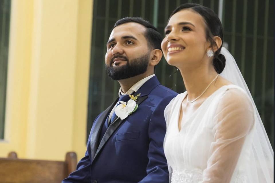 Saída casamento Yasmim