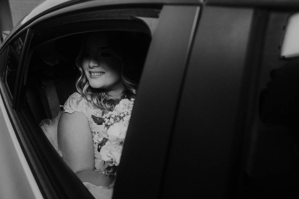 A Noiva no Carro