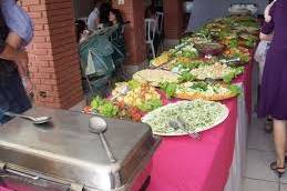 Mesa do buffet