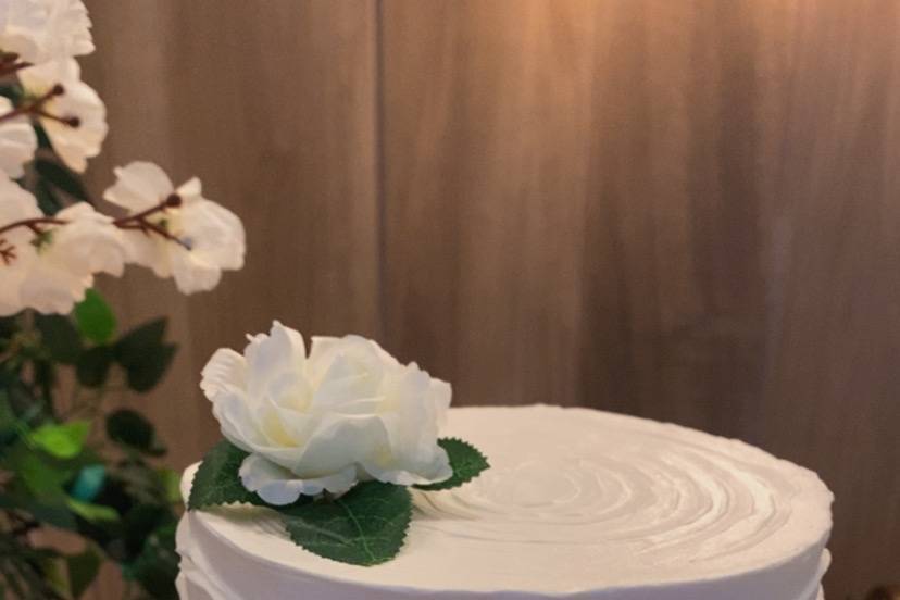 Bolo decorado - casamento