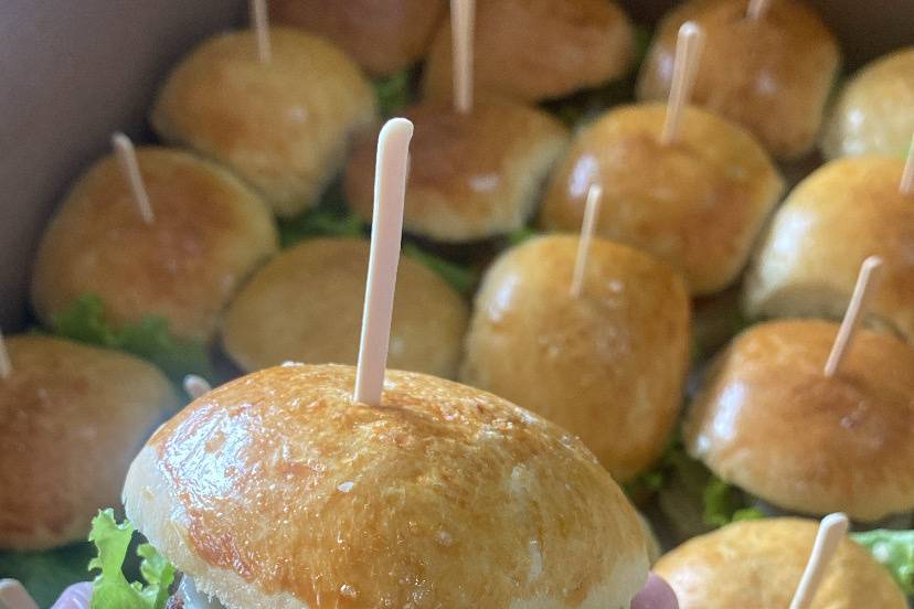 Mini hambúrguer