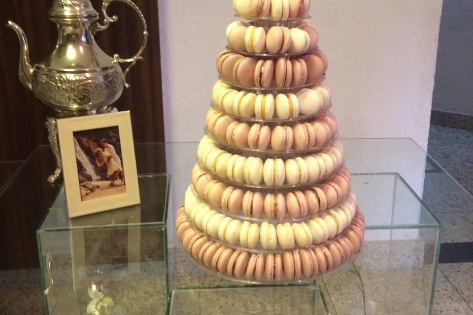 Torre de macarons