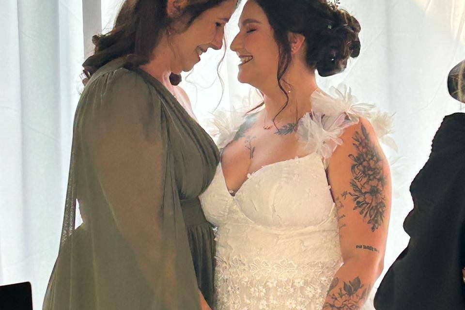 Noiva Ana e Mãe Mari