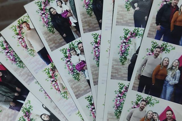 Fotos com layout personalizado