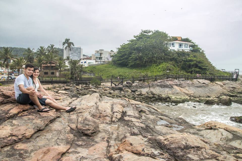 Plano Aberto na praia