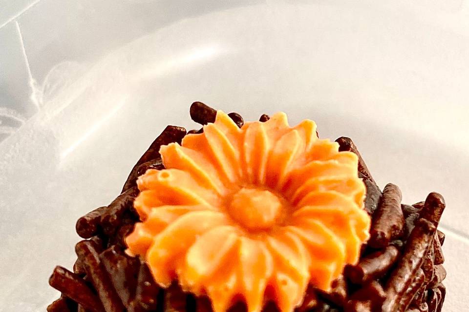 Brigadeiro floral