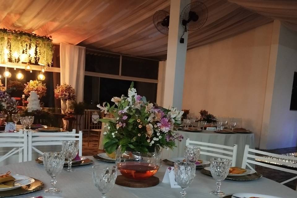 Mesa convidados