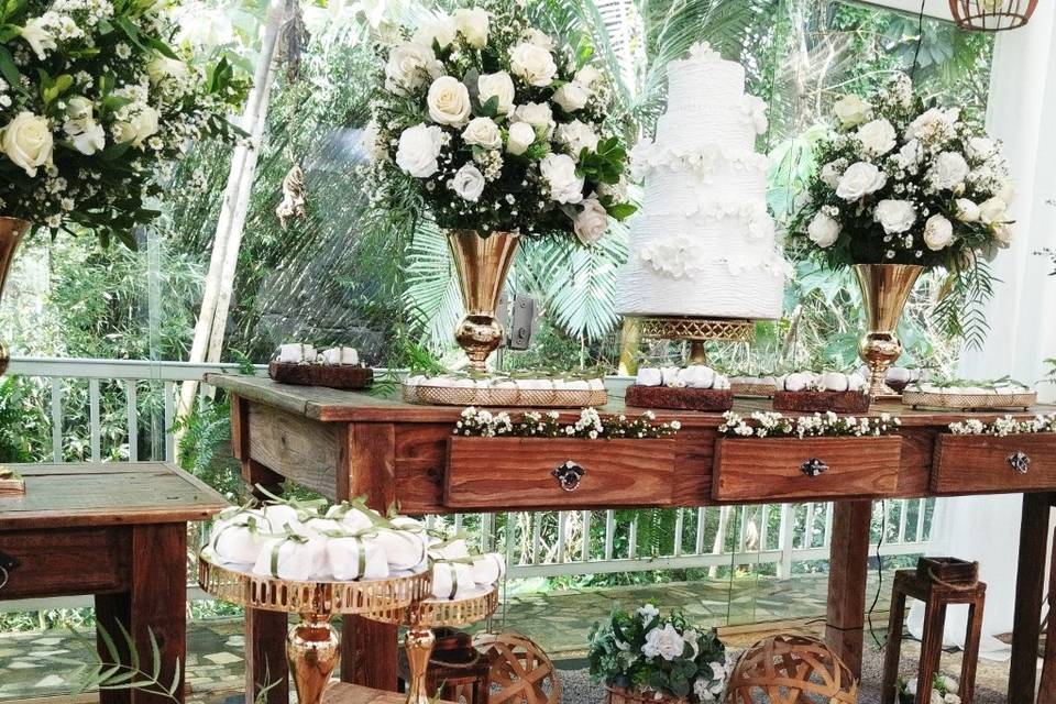 Mesa do bolo