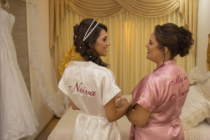 Noiva e mãe