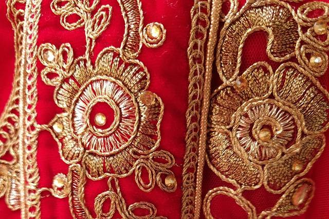 Lehenga Zari work