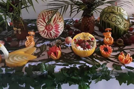 Mesa de frutas