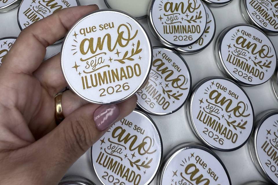 Velas na lata ou vidro