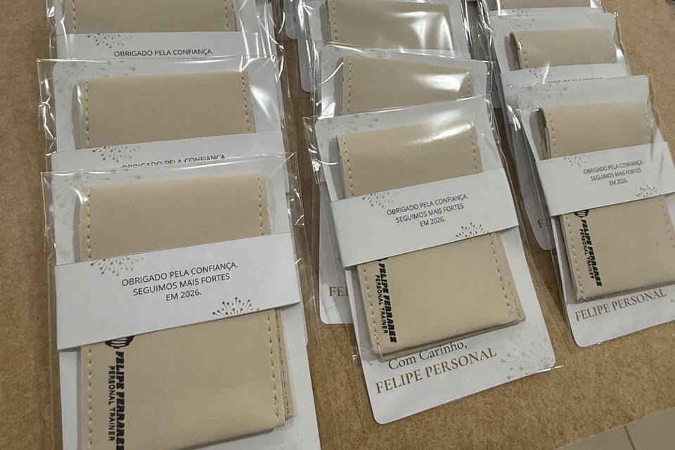 Carteira com adesivo Dtf