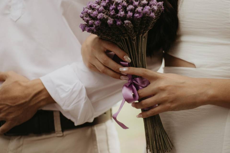 Buquê de lavanda