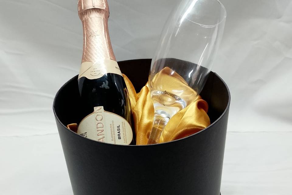 Caixa box para padrinhos