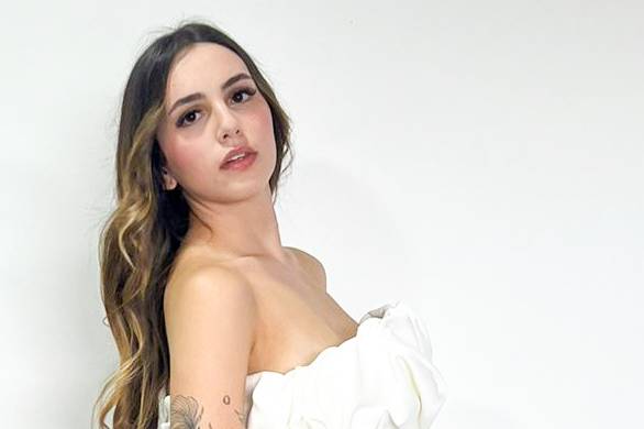 O lindo vestido Flora.