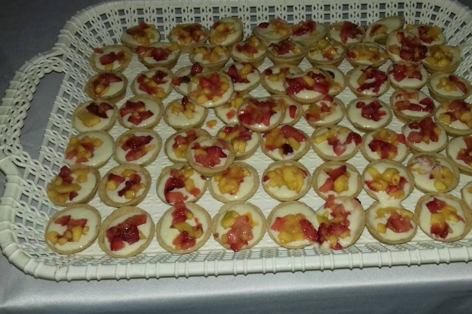 Canapés de frutas