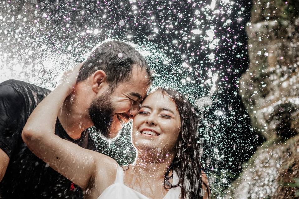 Amor é cachoeira