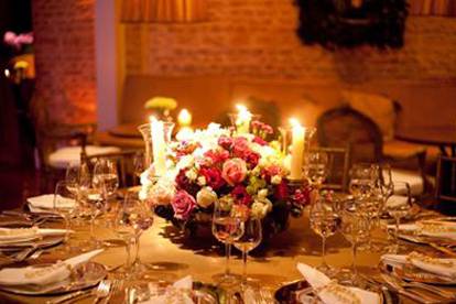 Arranjo floral de mesa