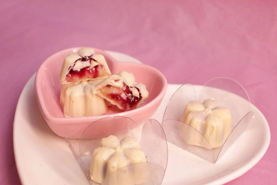 Doces - Trufa frutas vermelhas