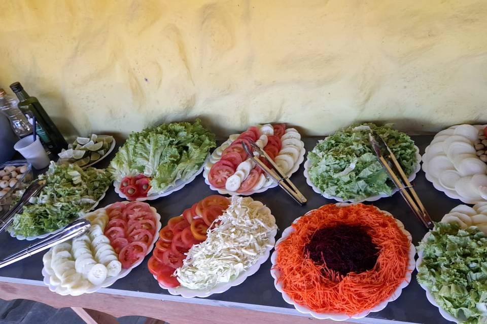 Diversas saladas