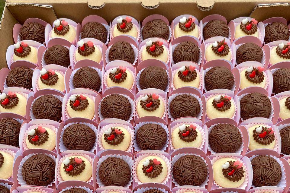 Brigadeiro+Beijinho Decorativo
