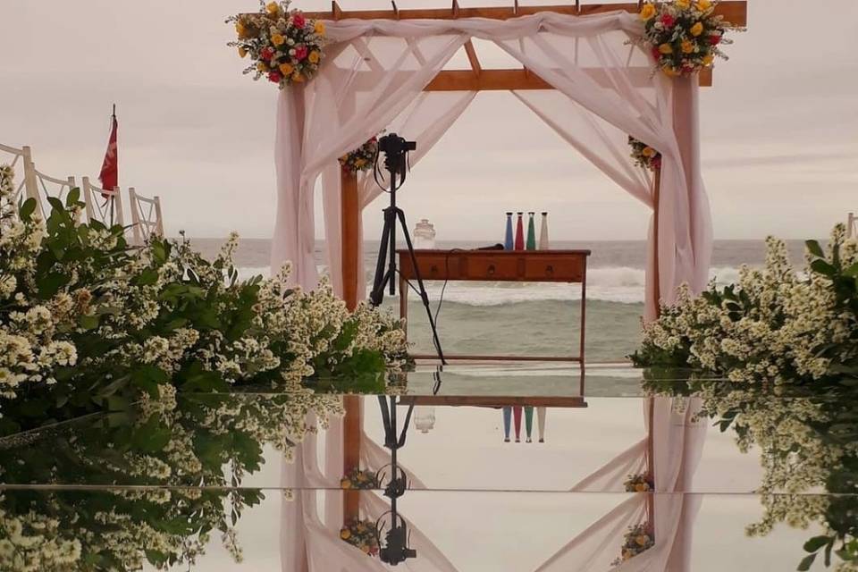 Casamento na praia do Recreio