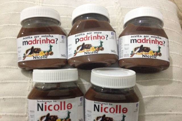 Nutella Personalizada