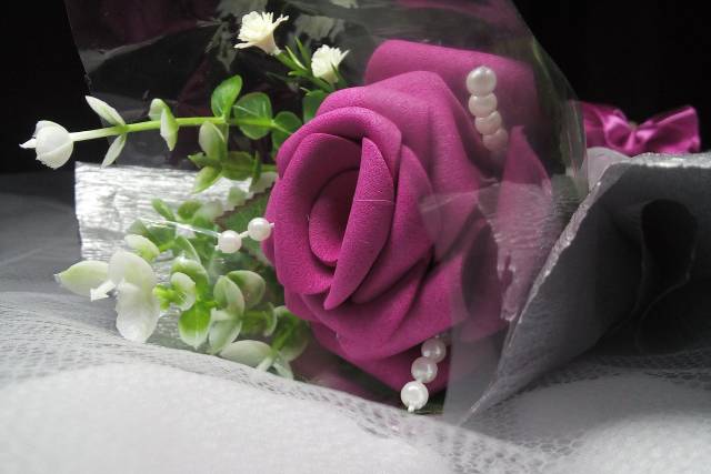 Rosas para madrinhas