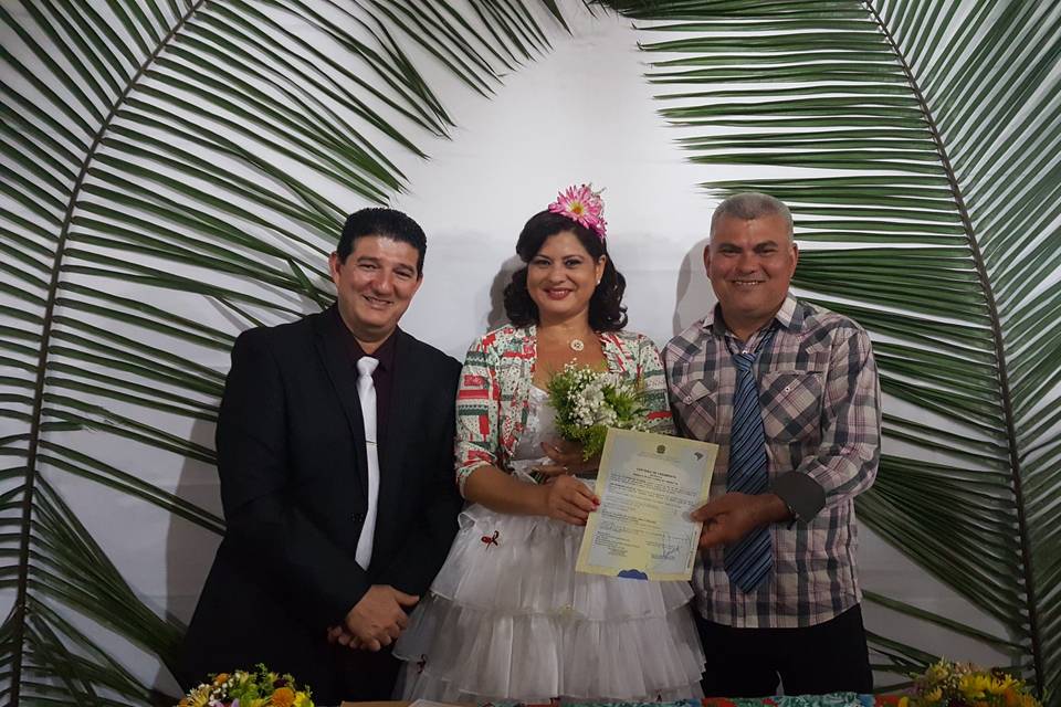 Juiz de Paz Eclesiástico e Celebrante Matrimonial Edvaldo Lopes