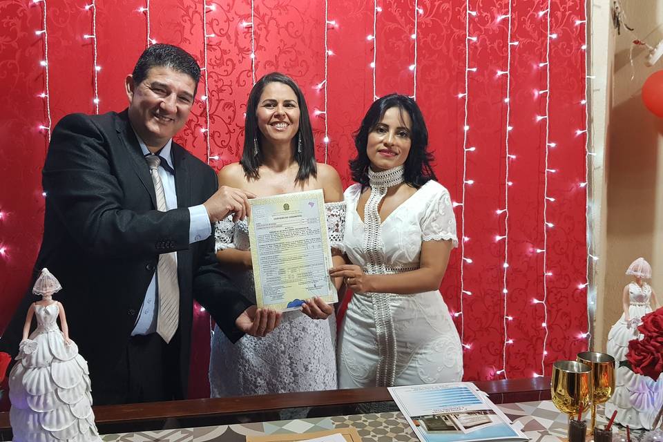 Juiz de Paz Eclesiástico e Celebrante Matrimonial Edvaldo Lopes