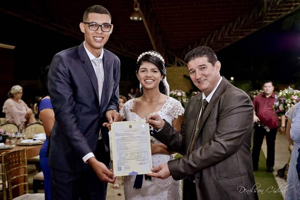 Juiz de Paz Eclesiástico e Celebrante Matrimonial Edvaldo Lopes