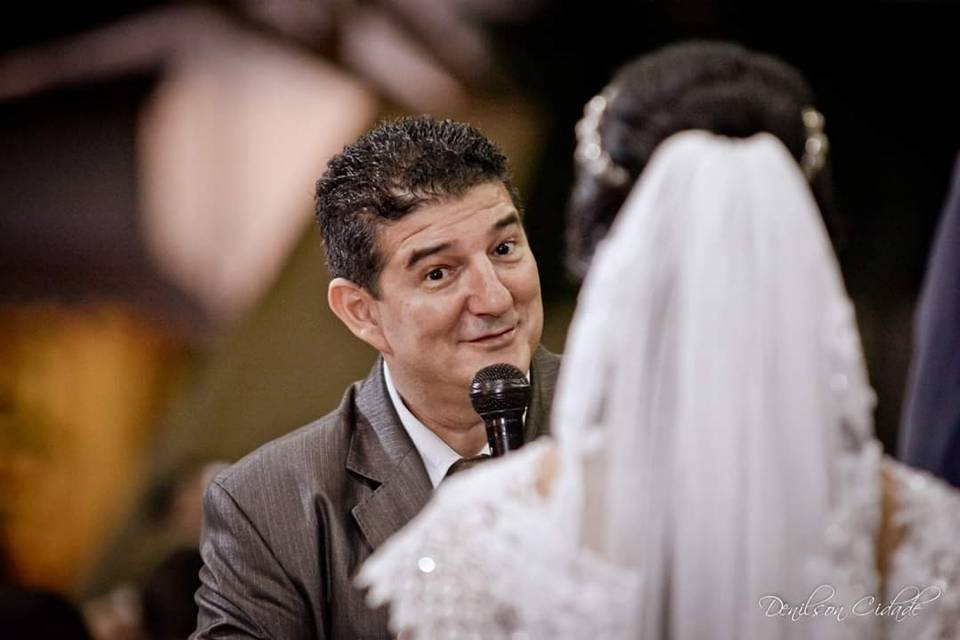 Juiz de Paz Eclesiástico e Celebrante Matrimonial Edvaldo Lopes