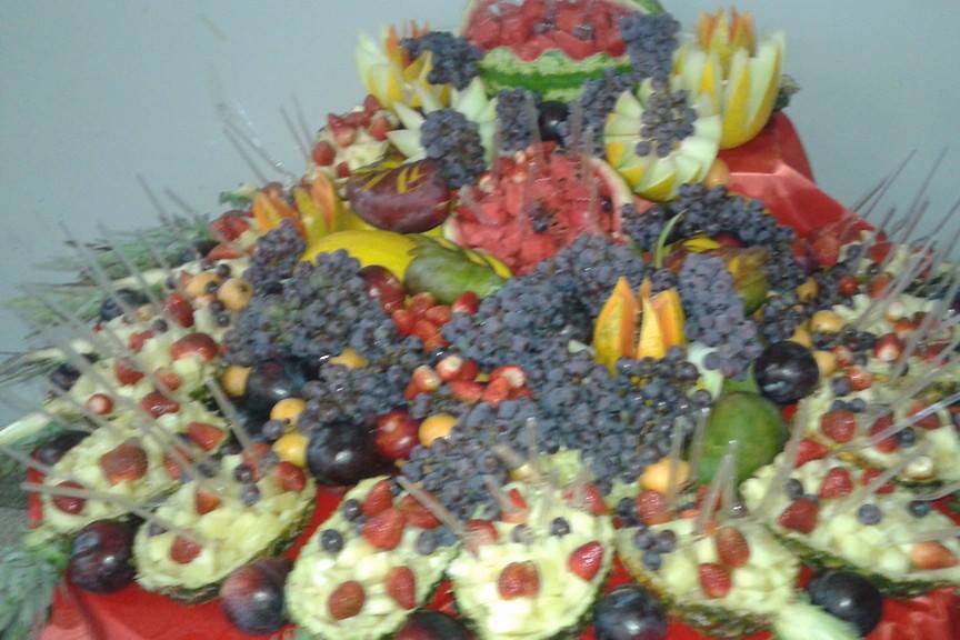 Mesa de fruta