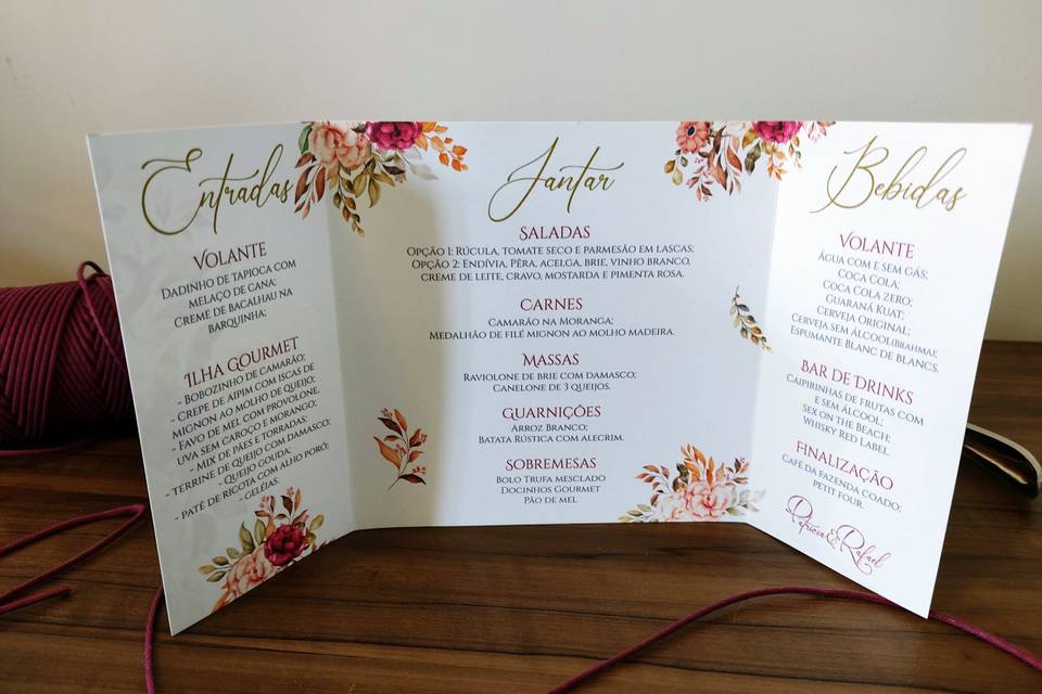 Menu Abertura