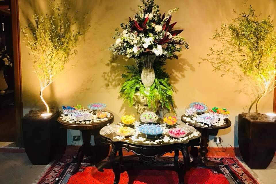Mesa de doces brunna