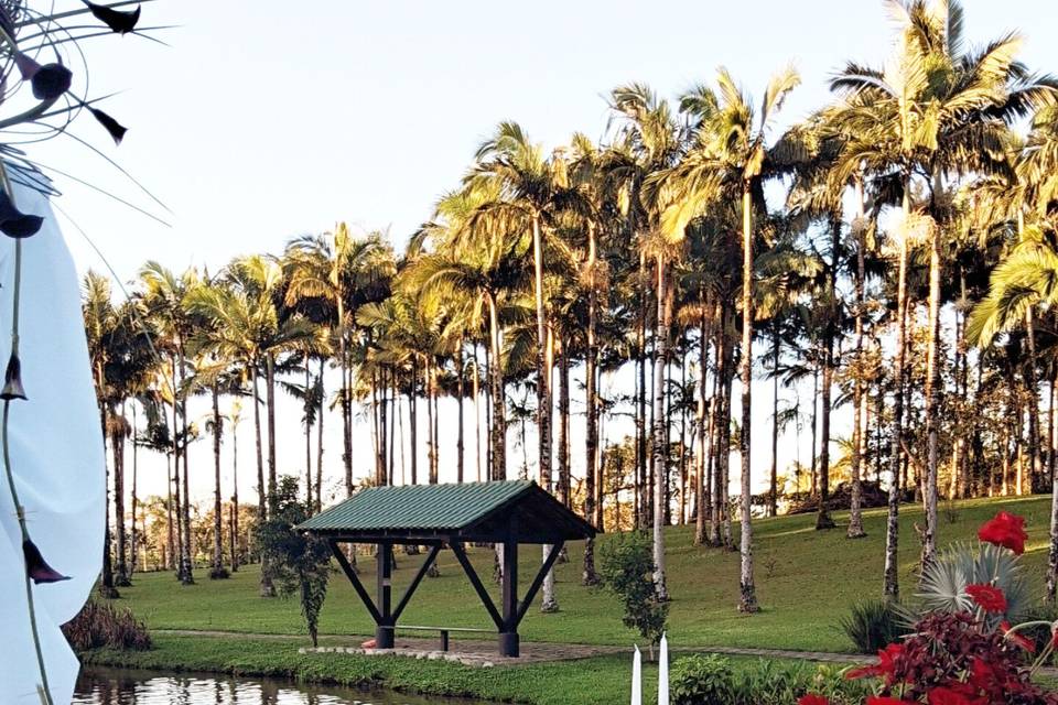 Ao pé da lagoa